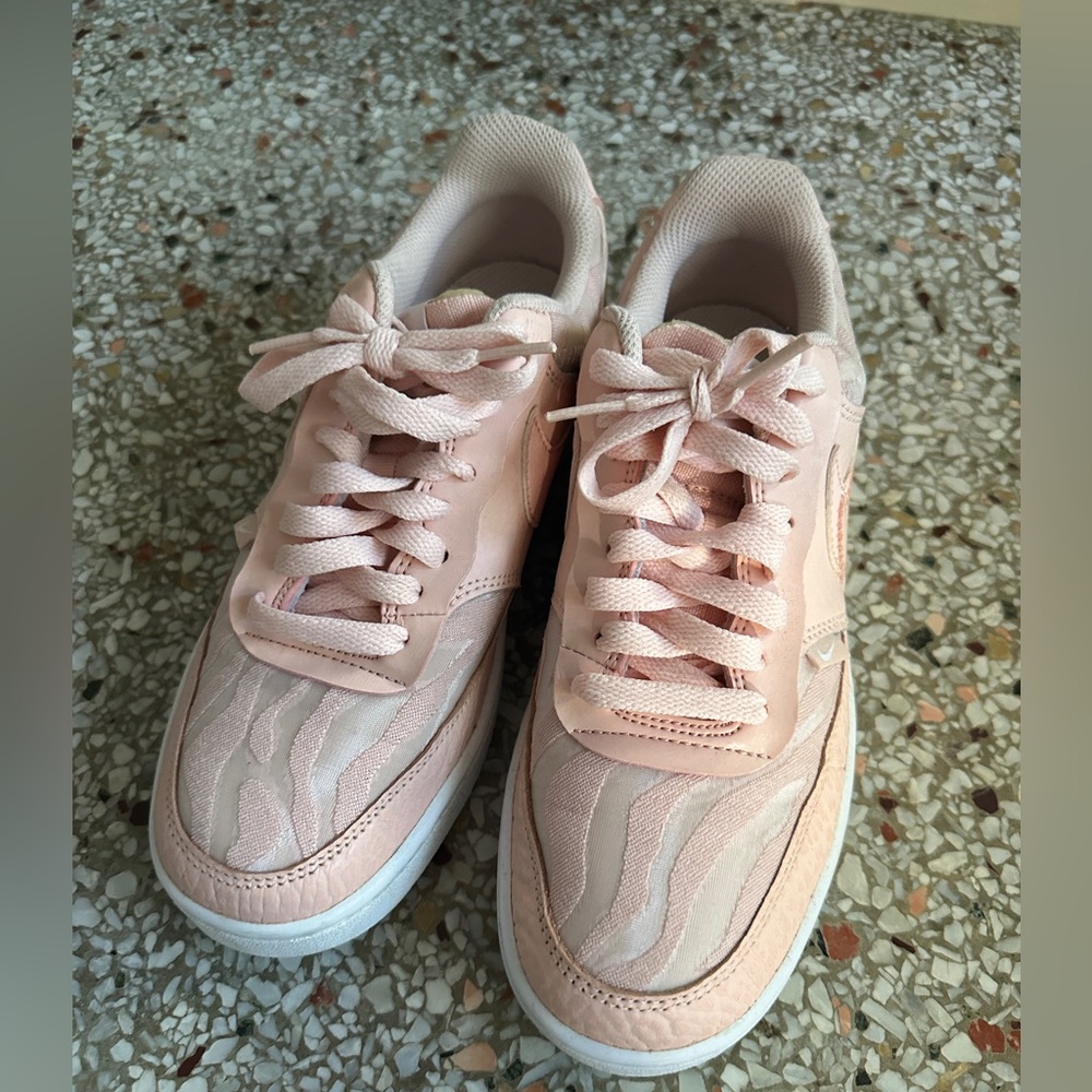 Nike Court Vision Low Premium Washed  Coral women 7